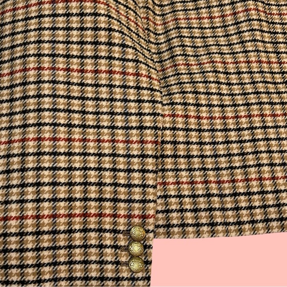 NWT! J. CREW DOUBLED BUTTON BLAZER IN LT KHAKI, BRICK RED. FULL LINING, PLUS 24 - Picture 10 of 15